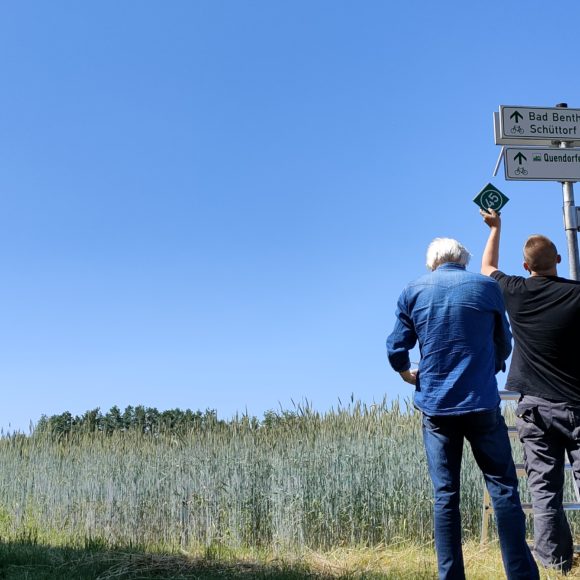 Umsetzung des Fietsknotenpunktsystems läuft auf Hochtouren