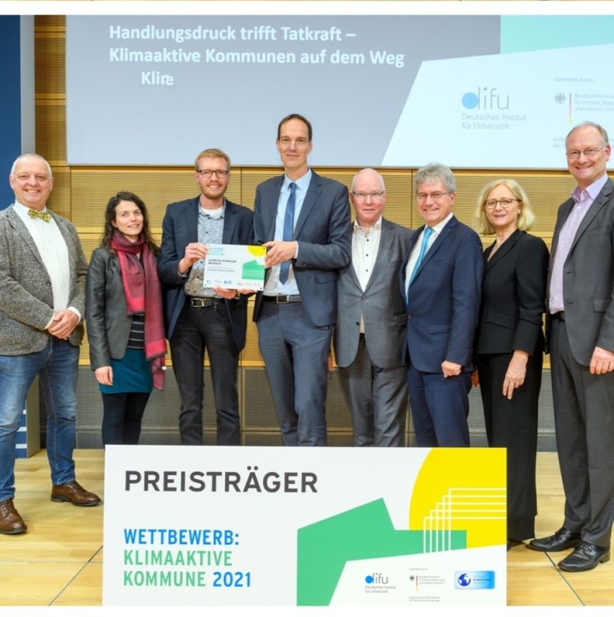 Kommunaler Klimaschutzpreis für Grafschafter E‑Car-Sharing