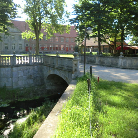 Restaurierung der Brücke am Kloster Frenswegen