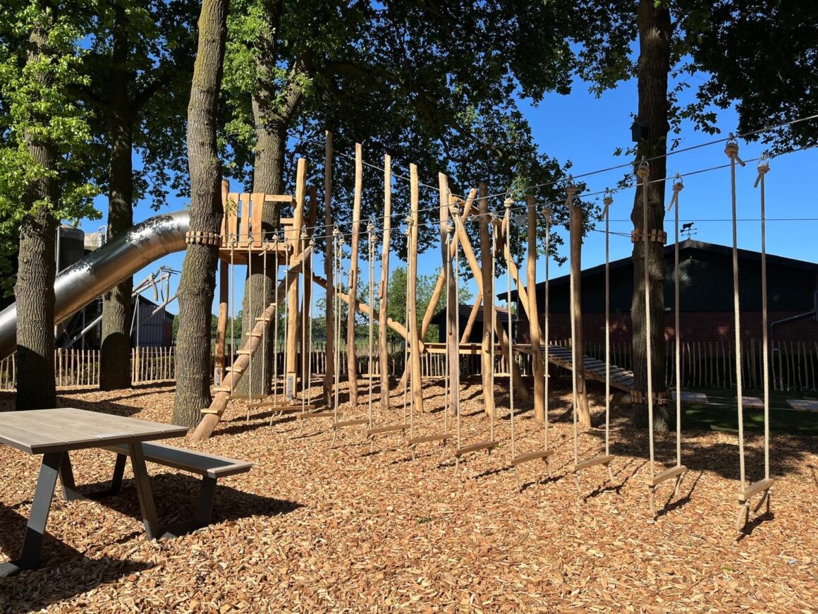 Rastplatz mit Spielmöglichkeit in Hoogstede